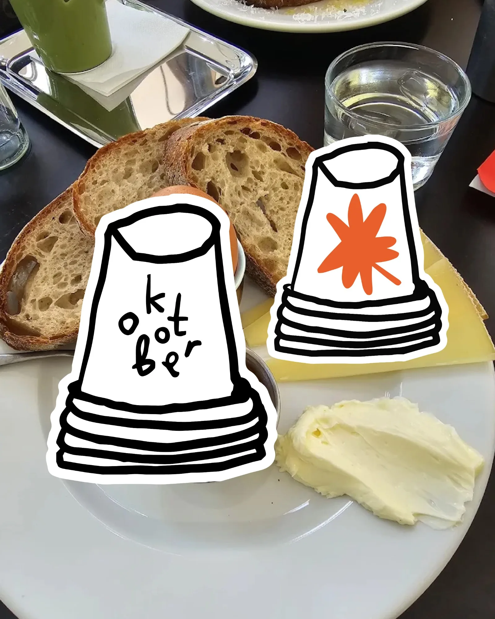 Стікери для Oktober Café — 8